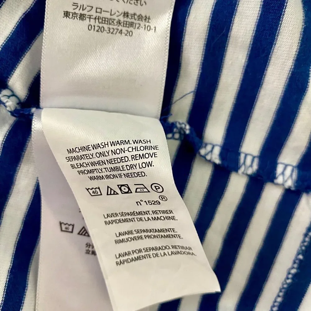 Polo by Ralph Lauren Short Sleeve Cotton Shirt Men's Large Custom Slim Fit